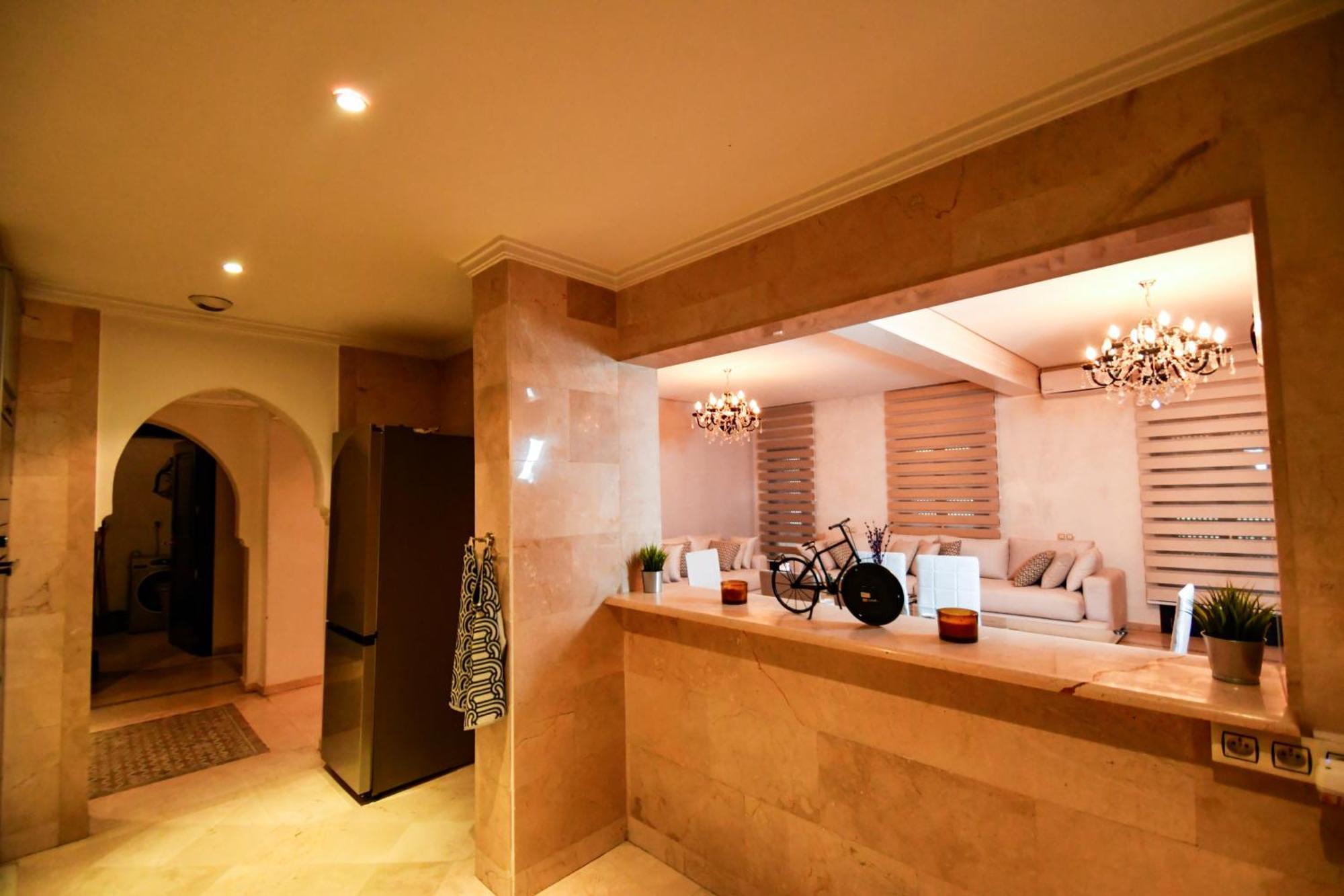 Appartement Haut Standing Gueliz Plaza Marrakesh Exterior photo