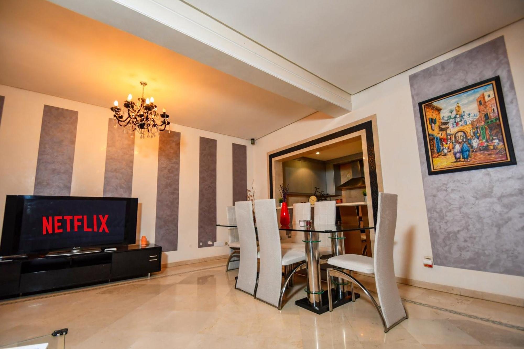 Appartement Haut Standing Gueliz Plaza Marrakesh Exterior photo
