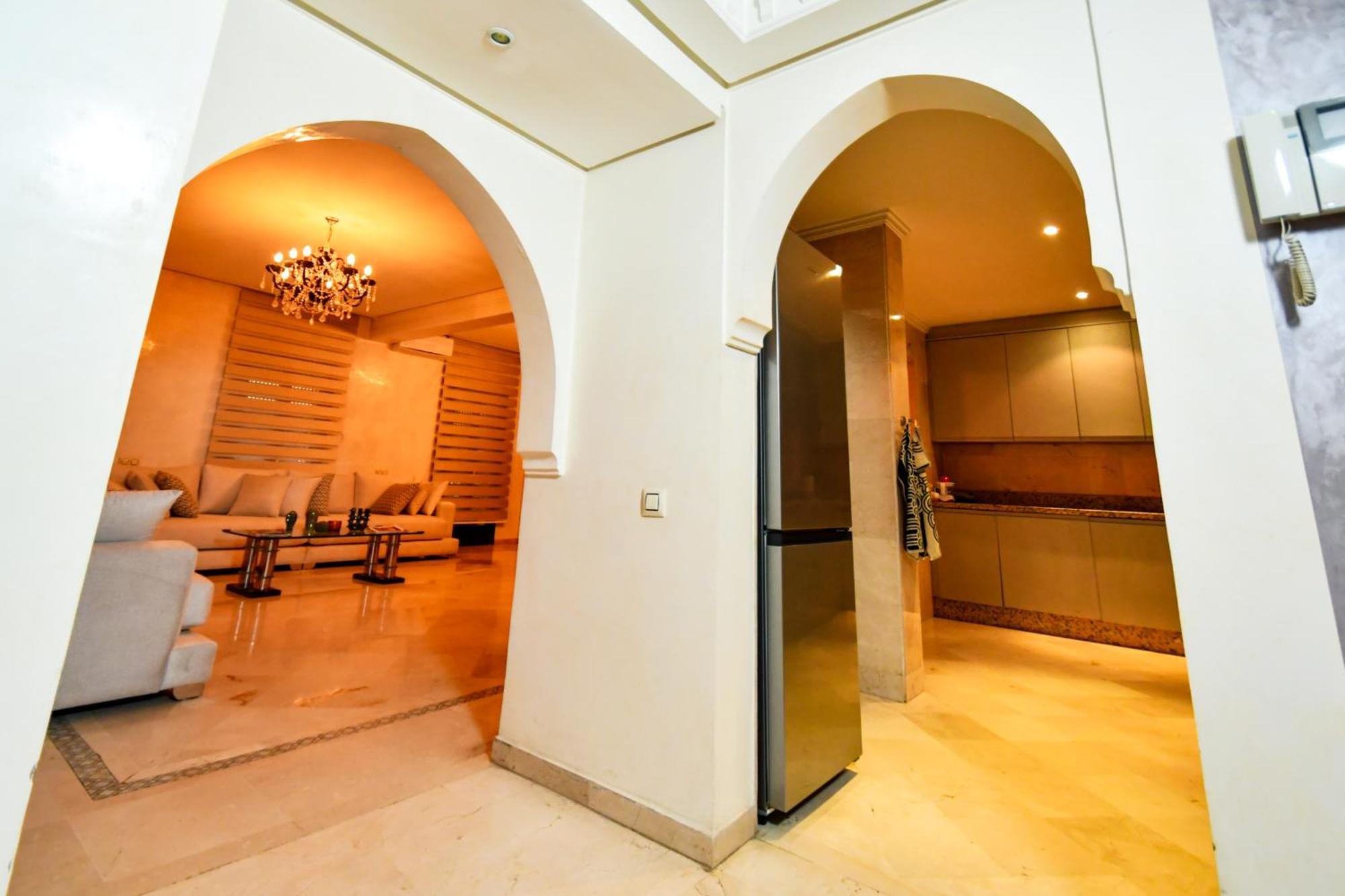 Appartement Haut Standing Gueliz Plaza Marrakesh Exterior photo