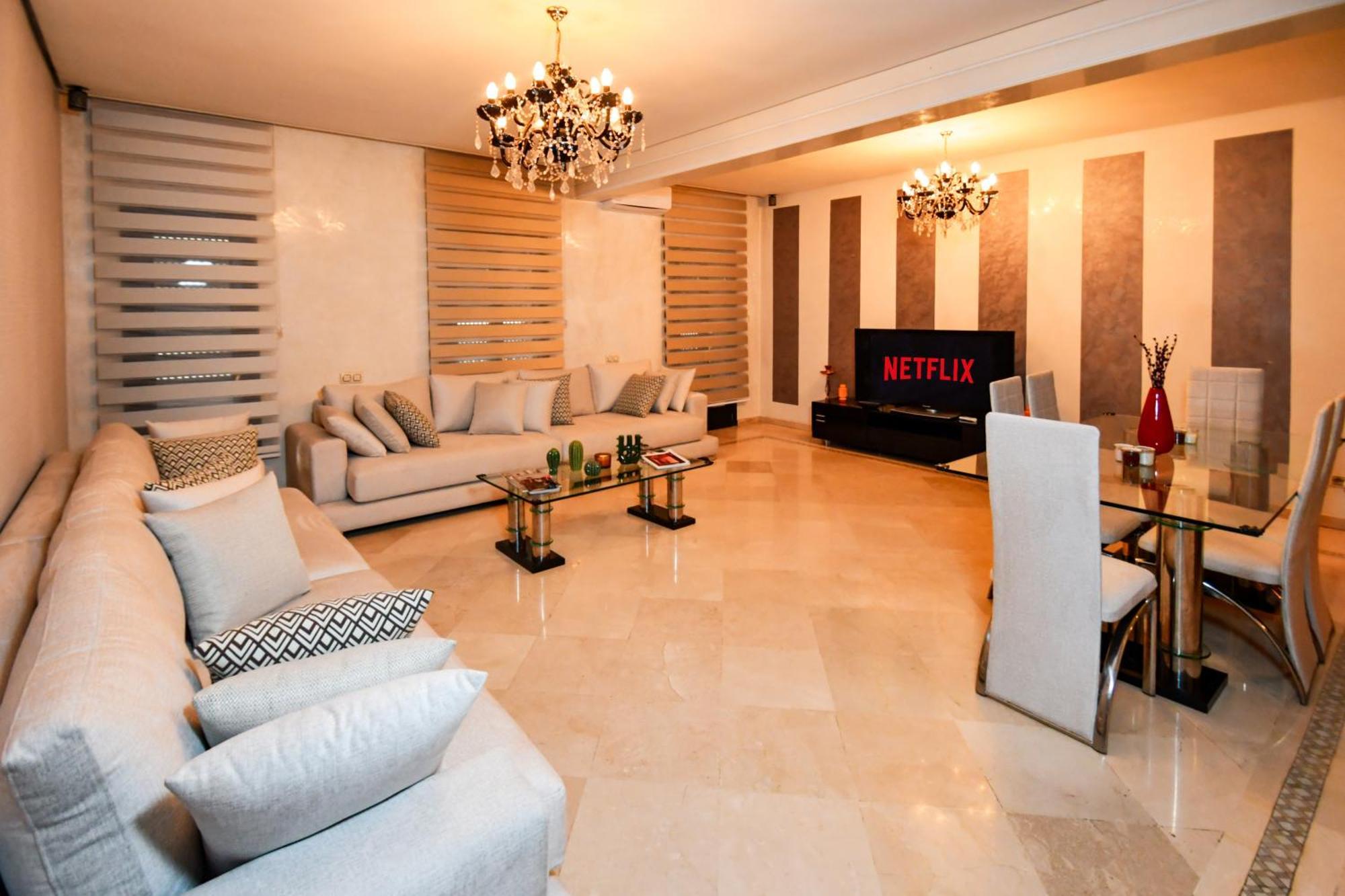 Appartement Haut Standing Gueliz Plaza Marrakesh Exterior photo