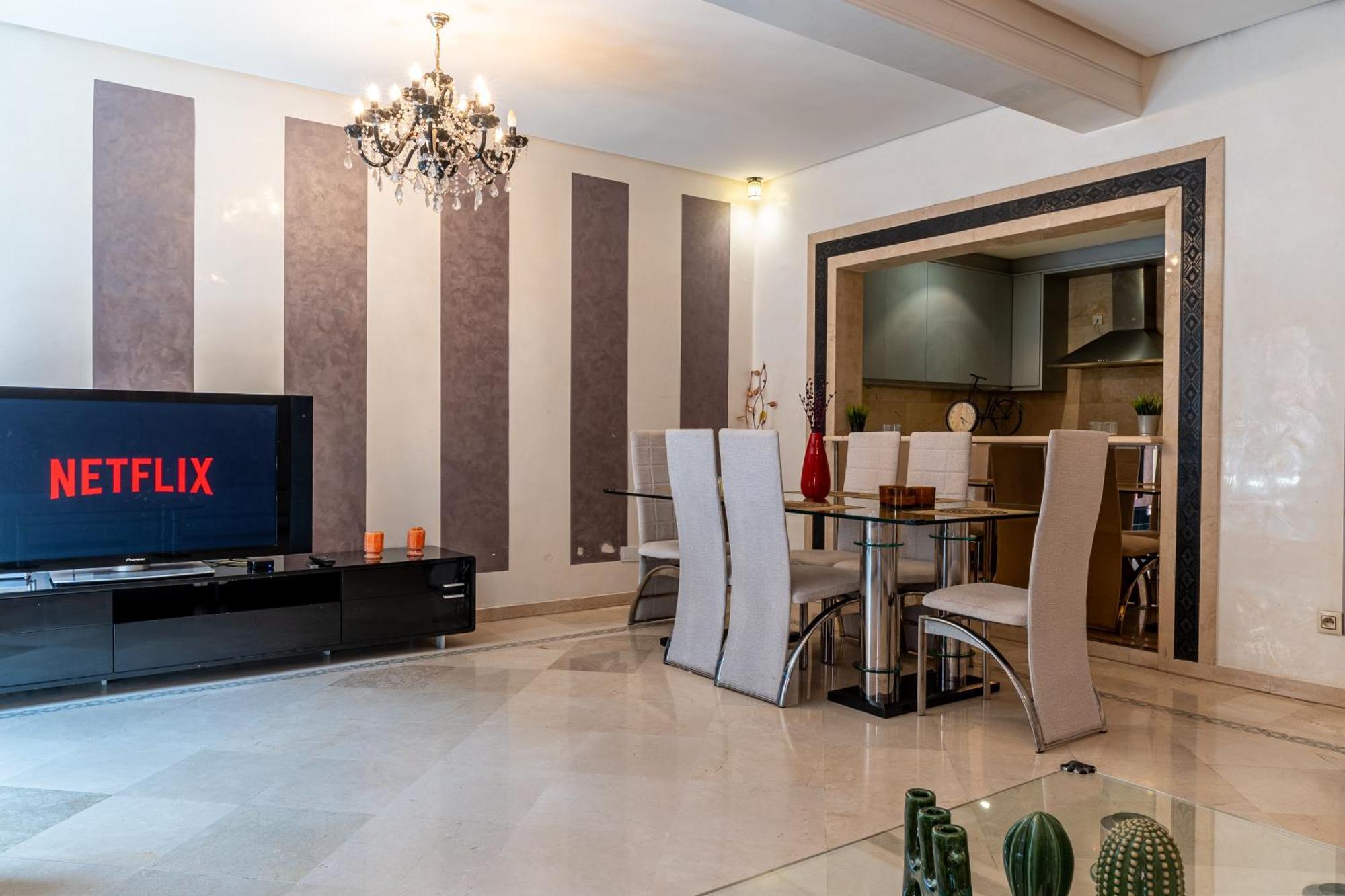 Appartement Haut Standing Gueliz Plaza Marrakesh Exterior photo