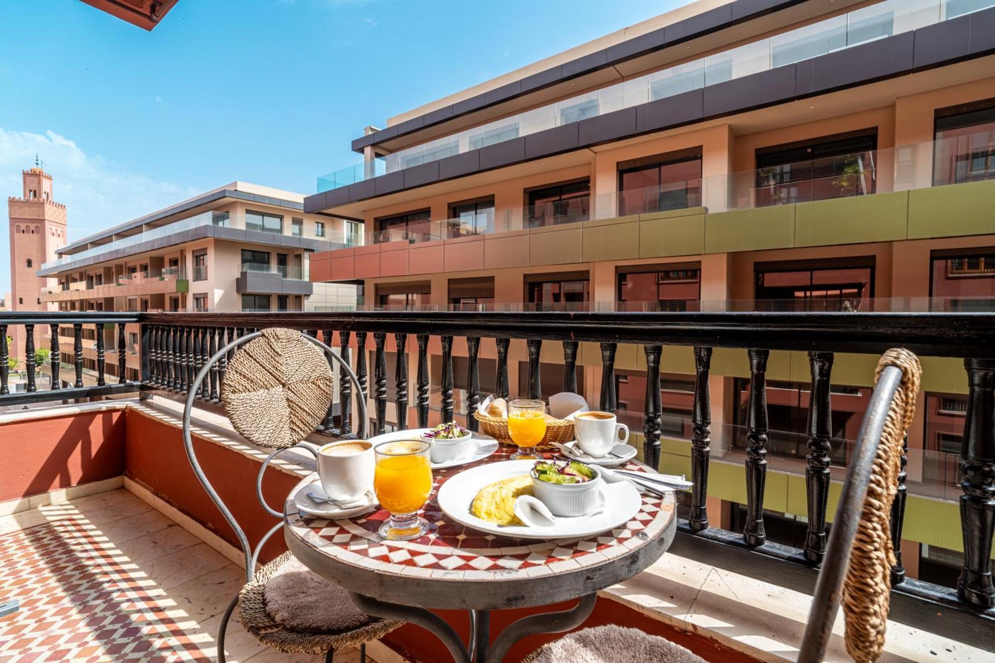 Appartement Haut Standing Gueliz Plaza Marrakesh Exterior photo