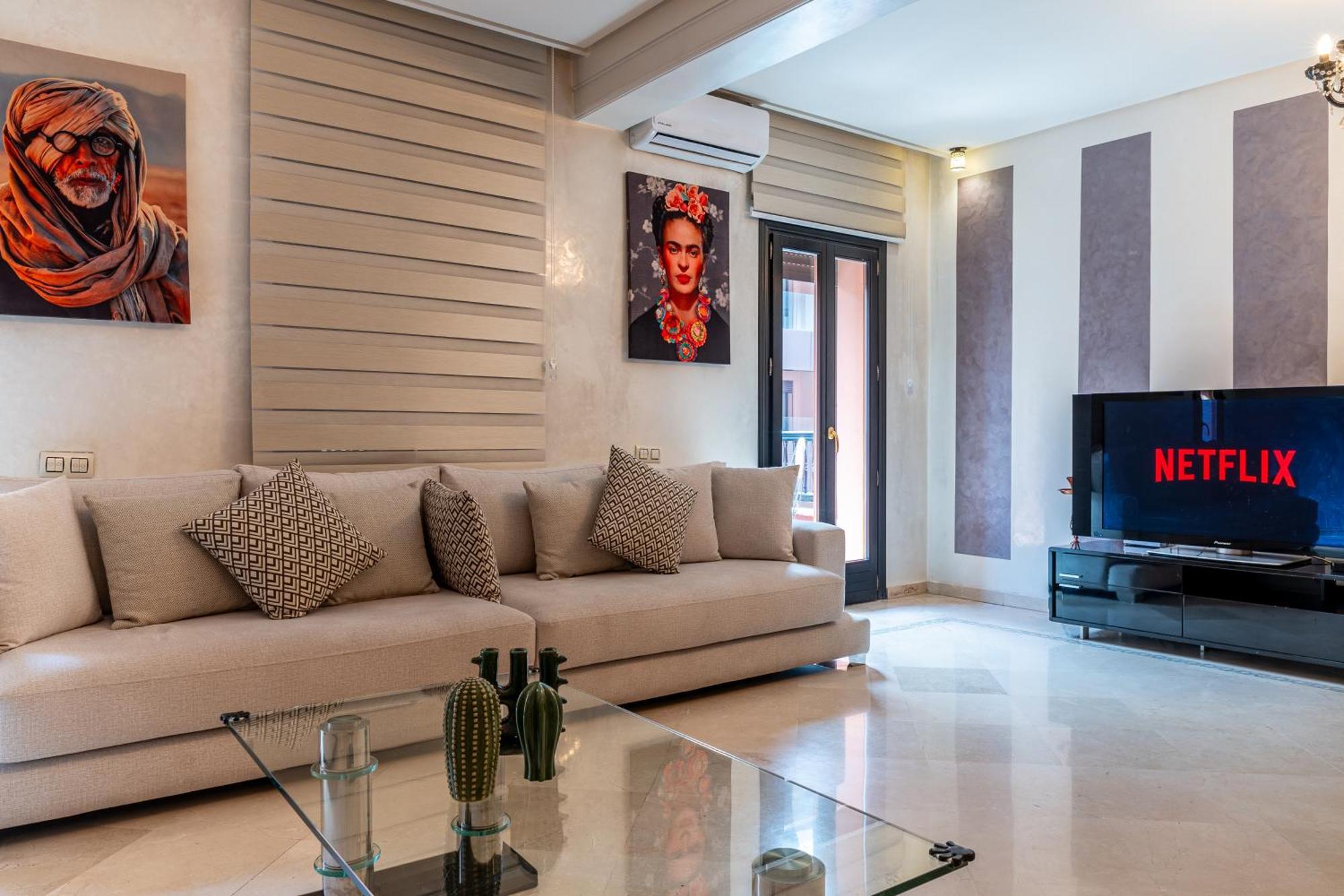 Appartement Haut Standing Gueliz Plaza Marrakesh Exterior photo