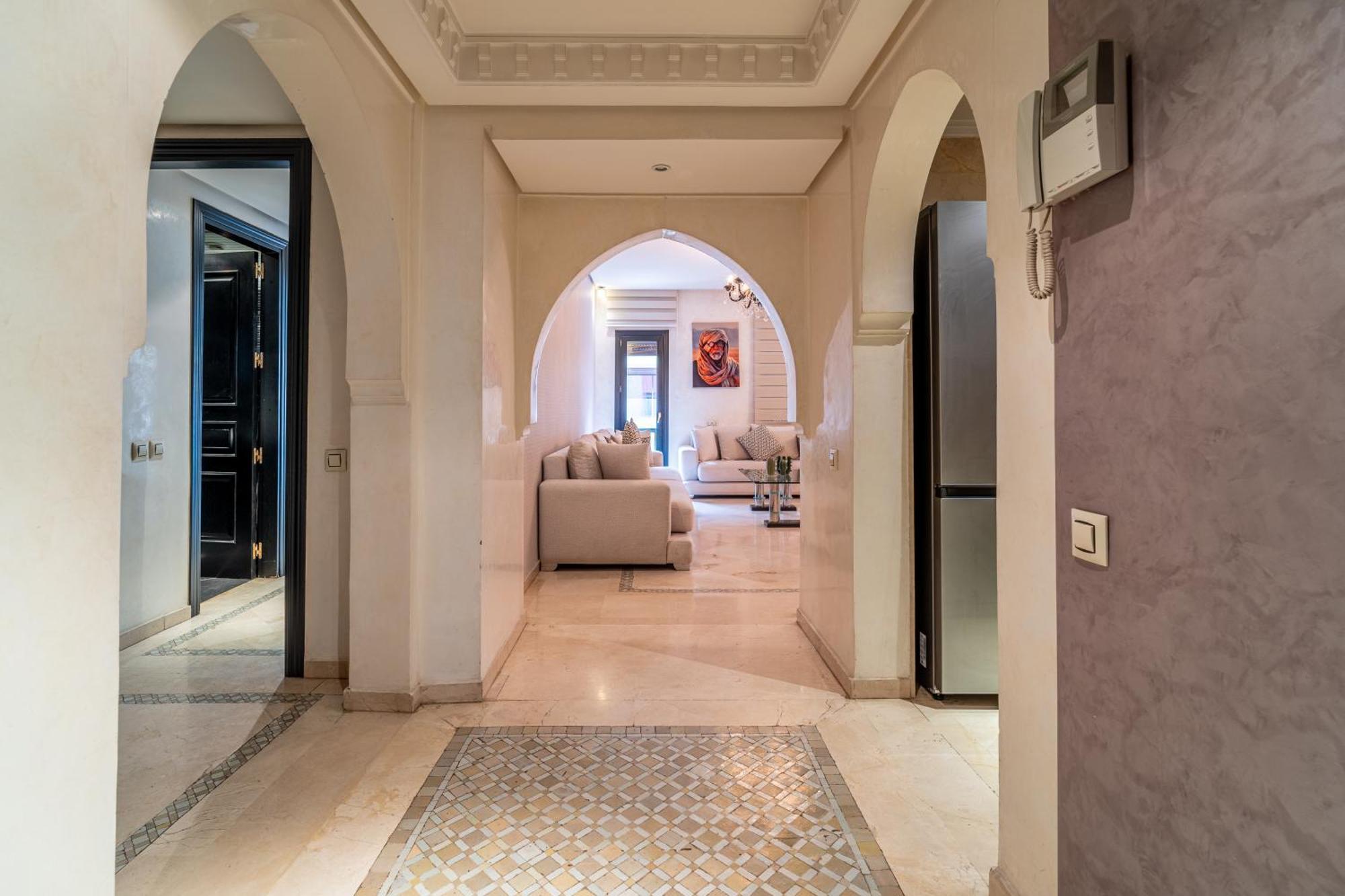 Appartement Haut Standing Gueliz Plaza Marrakesh Exterior photo